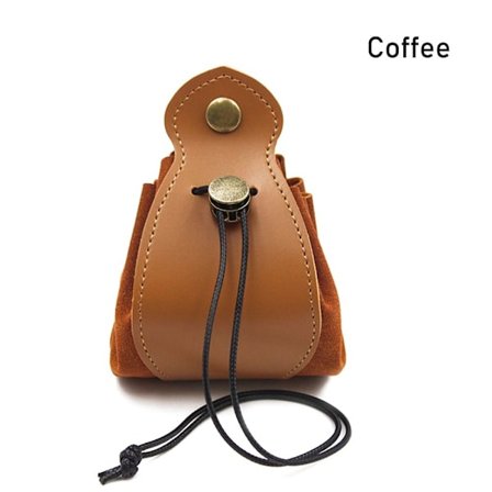 Kunstskinnveske Terningpose Skuff KAFFE