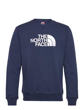 M Drew Peak Crew Sweat-shirt Genser Blå The North Face