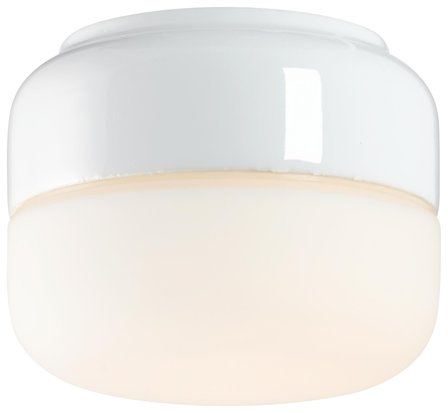 Ifö OHM 140/115 Takarmatur vit, IP44 Vit, Belysning