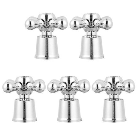 5 stk. Kranhåndtak Universal Utskifting Varmt Kaldt Vannkran Bryter Tilbehør - liuyue