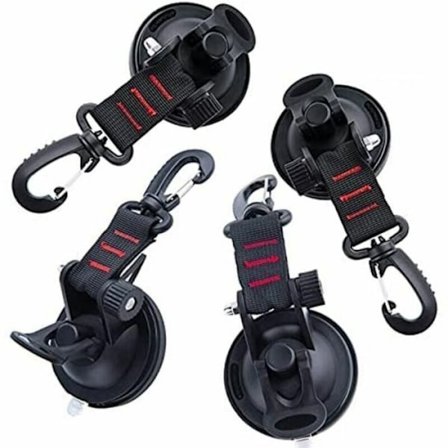 4 kpl Anchor imukuppia imukupilla kiinnitykseen autoon, C