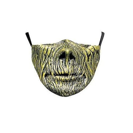 Gjenbrukbar Unisex Morsom Vaskbar Ansiktsmaske Halvt Ansikt Munn Merke HipHop Tegneserie Ju