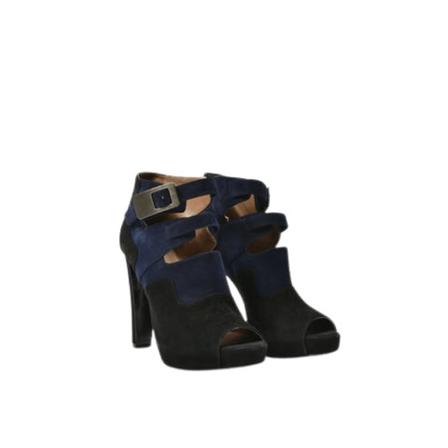 Hermès Vintage, Pre-owned Heels Blauw, Dames, Maat:38 EU