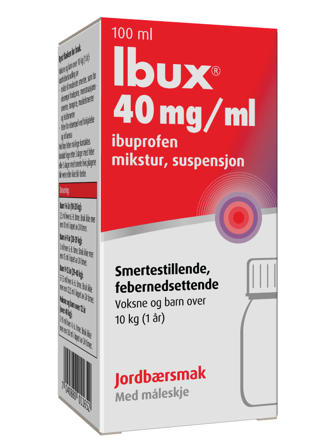 Ibux 40 mg/ml mikstur, 100 ml