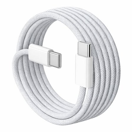 2m USB-C Snabbladdarkabel – Kompatibel med Samsung, iPhone 17 Pro Max & flera enheter