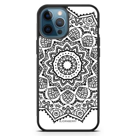 Bjornberry Hårdskal iPhone 12 Pro - Svart Mandala
