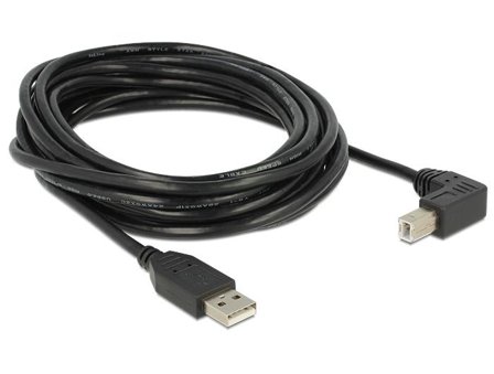 Delock USB-kabel - USB-type B til USB - 5 m