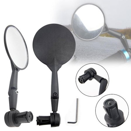 Polkupyörän taustapeilin pidikeheijastin, 360 asteen kääntyvä pidikeheijastin