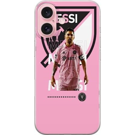 Apple iPhone 16 Läpinäkyvä kuori Lionel Messi