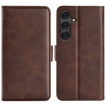 Samsung Galaxy S25 Plus Fodral Läder Brun