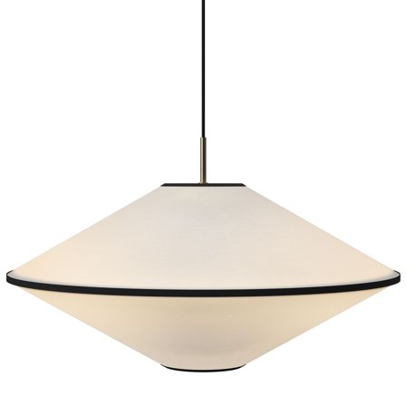 Edgeform Tafta Pendel 65 cm, sort/offwhite - Sort/hvid | KitchenOne