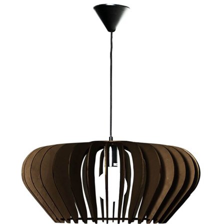 Aneta - Taklampe CALYPS 25014-16 Brun