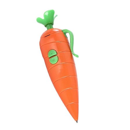 Zootopia Gulerodsformet Optagepen 60s Stemmeoptager Kuglepen Legetøj