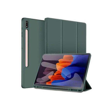 Samsung Galaxy Tab S8 Ultra 14 6 Fodral Sziqiqi Mörkgrön