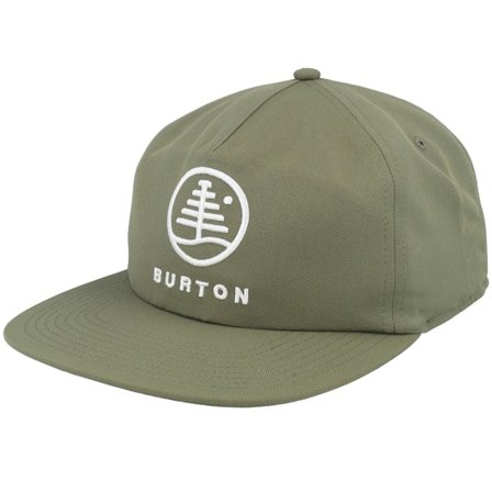 Burton - Zelená snapback Kšiltovka - Family Tree Hat Forest Moss Snapback @ Hatstore