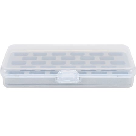 28 fack tom spolkapsel plast trådförvaring lock spole organiserare för symaskin