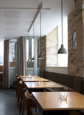 Toldbod taklampe Ø12 - sort