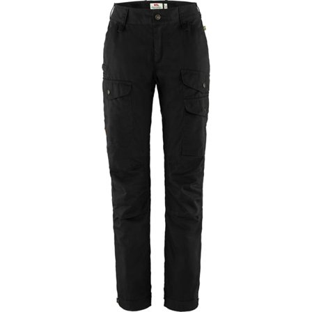 Fjällräven Vidda Pro Ventilated Trs 48/LONG - female - Black - Trekking Pantalons