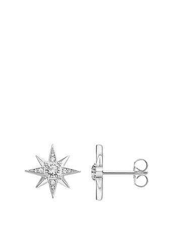 Thomas Sabo Ear Studs Star Silver - Silver - ONE SIZE