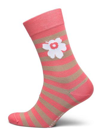 Kasvaa Tasaraita Unikko Ankle Socks Patterned Marimekko