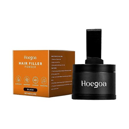 Hairbear Hair Filler -hiuspuuteri, pitkäkestoinen vedenkestävä, luonnolliset hiuksia tuuheuttavat kuidut, välitön volyymi ja päänahan peitto 