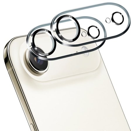 [2 kpl] iPhone 17 Air karkaistu lasilinssisuoja - Kameran suojaus, naarmuuntumisen esto