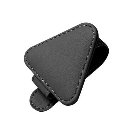 Bilsolbrilleholderclips med magnetkortholder Praktisk og pladsbesparende dokumentclip Sikker og holdbar til bil