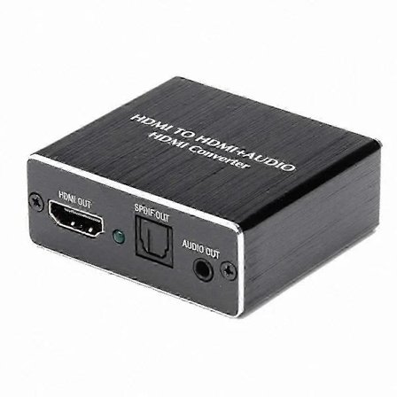 Digital Konverter HDMI til SPDIF Optisk Stereo Ekstraktor Adapter 0701