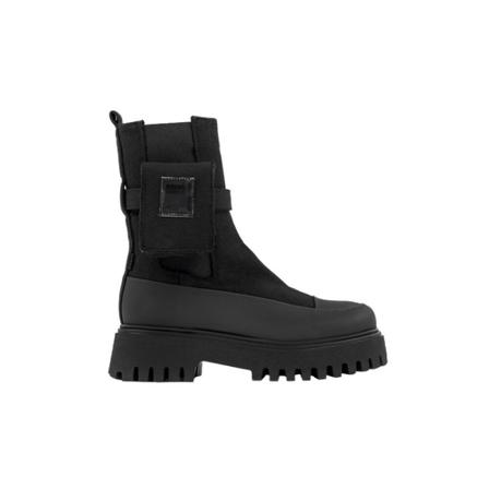 Bronx, groov-y Chelsea Boots Zwart, Dames, Maat:37 EU