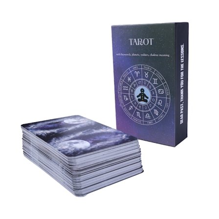 Tarotkort Witchy Cauldron med tydelige symboler og dybdegående