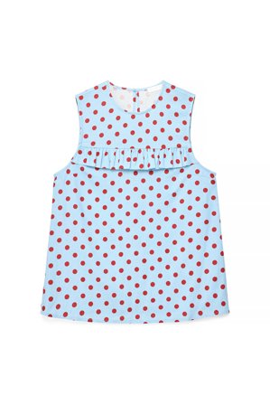 Ines Isaias x NA-KD Haut sans manches tissé à imprimé - Ensembles d'été - À pois - EU 36