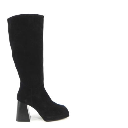 Angel Alarcon Boot Sort, Dame Stiletter, Størrelse: 37 EU