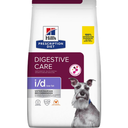 Hill's Prescription Diet Dog - i/d Digestive Care Low Fat Chicken - Dry Dog Food 4 kg - Hund - Hundefôr & hundemat - Veterinærfôr for hund - ZOO.no