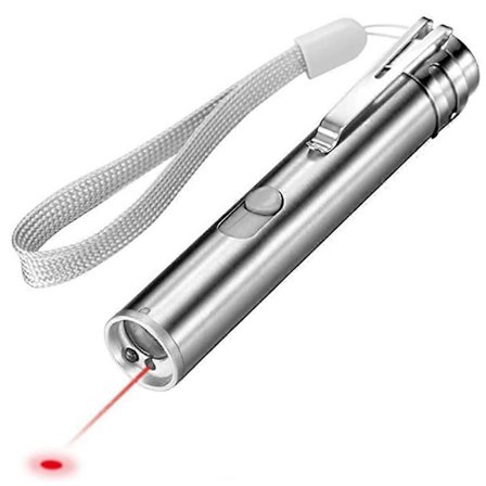 3-in-1 USB Ladattava Kissalelu Osoitin Kynä Interaktiivinen Lemmikkilelu