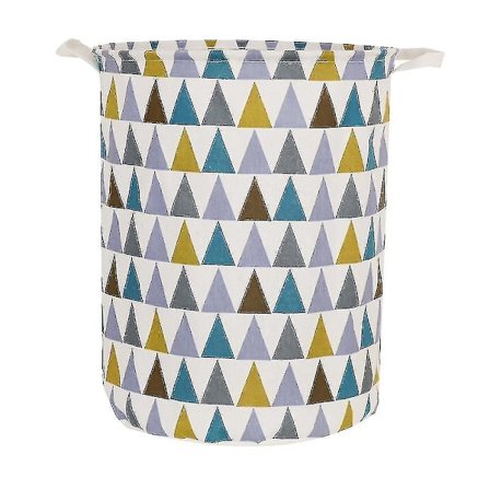 Tyg Enkel Vikbar Tvätthållare Väska Triangel