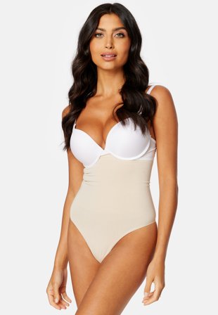 MAGIC Bodyfashion - High Waist Comfort Thong - Latte - Kläder - - Bubbleroom