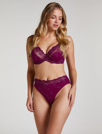 Hunkemöller Diva High Knickers - Purple - S