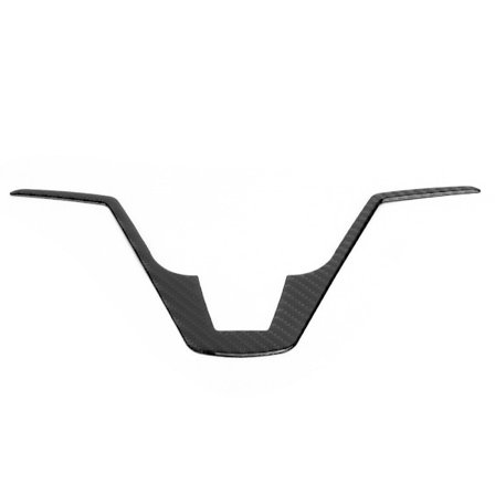 Mjuk kolfiber rattkåpa remsa trim passar för Honda CRV CR V 07-11