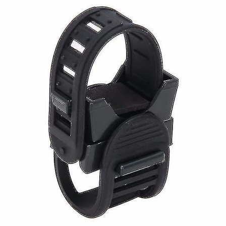 Säädettävä Pyörän Kiinnike Pyörän Taskulampun Kiinnike (musta) (1 kpl)