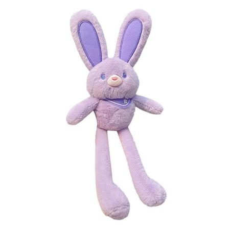 Bunny Toy Rabbit Nyckelring LILA Purple