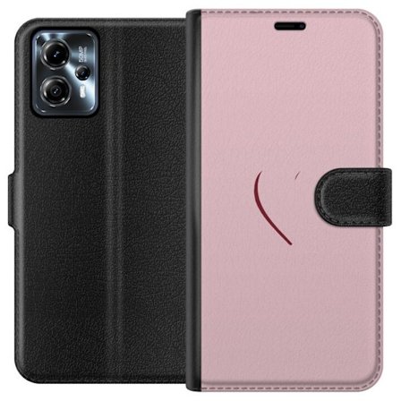 Yhteensopiva Lompakkokotelo Motorola Motorola Moto G13 SoftPinkLove
