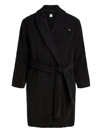 Comfort French Terry Robe Black Calvin Klein