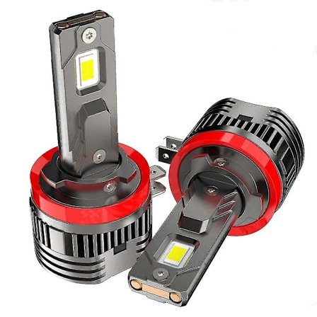 2 KPL H11B LED-ajovalopolttimo Turbo 80W 30000LM Lähivalo Kaukovalo 6000K Valkoinen Fiesta Hyandai Plug and Play
