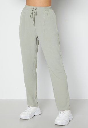 Happy Holly Victoria pants Dusty green Klær