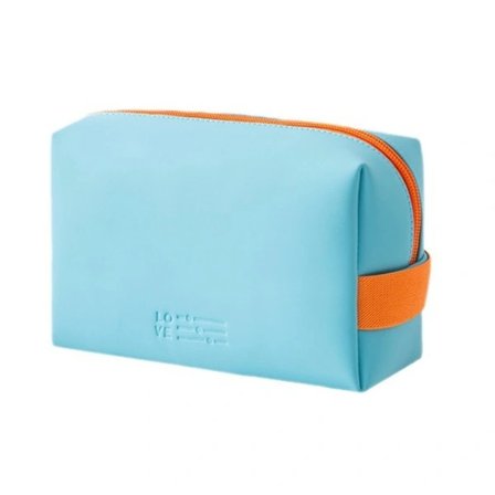 Toilet taske, blå makeup taske, toilet taske til børn, vandtæt makeup taske, velegnet til rejser og daglig brug