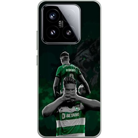 Kompatibelt Mobildeksel til Xiaomi 15 Neonmotiv med teksten "Gaming is in my DNA" på en blå og rød murvegg med en lysende DNA-spiral.