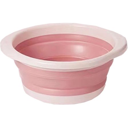 Sl sammenleggbar vaskefat multifunksjonell, vaskeoppvask kum vask kurv, sammenleggbar silikon kum bolle for reise camping fotturer campingvogn vann ca