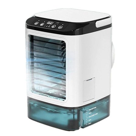 Ilmastointituuletin, jossa on kaksoissumutus, nopeudensäätö ja hiljainen ilmanjäähdytin