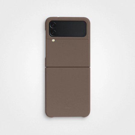 Plastic Free Phone Case Earth Brown, Made From Plants | agood company, Samsung Flip 2022