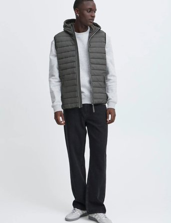 Blend Bhedmar Vest With Hood - Grey - XL